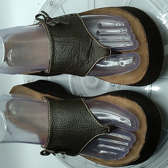 Vintage 1990s Y2K chunky square toe shoes 6M - Picture 1 of 10